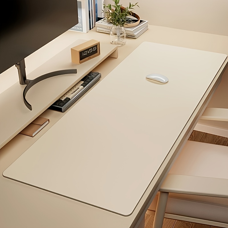 Esports Gaming Desk - แผ่นรองเมาส์หนัง PU ขนาดใหญ่ 1 ชิ้น, แผ่นรองโต๊ะกันลื่นกันน้ำสำหรับสำนักงานหรือบ้าน,