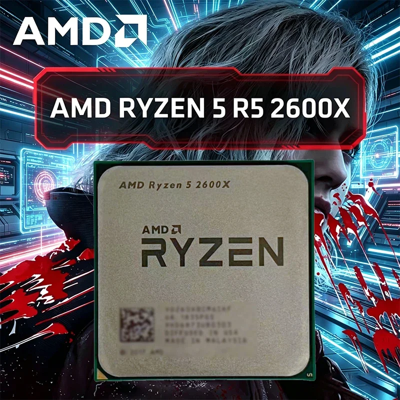 Amd Cpu Ryzen 5 - เอเอ็มดี ไรซ์เซ่น 5 R5 2600X 3.6GHz