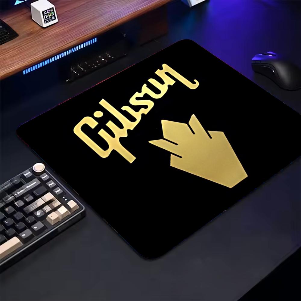 Esports Gaming Brands - GibsonS Guitar ยี่ห้อ Mouse Pad ยางการ์ตูน