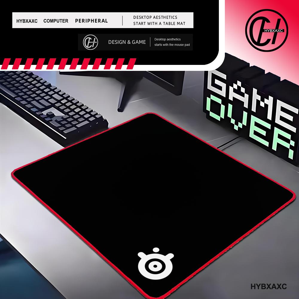 Esports Gaming Brands - ยี่ห้อ LOOG L-LogitechS เมาส์ Pad ยางสีแดงล็อคขอบเมาส์ขนาดเล็ก