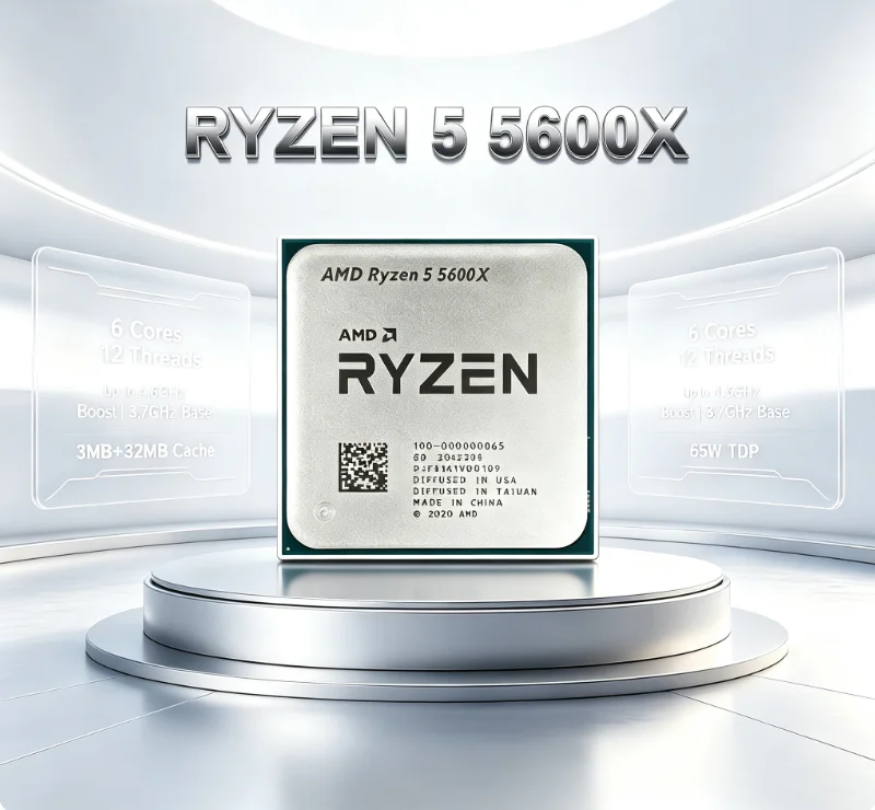 Amd Cpu Ryzen 5 - AMD Ryzen 5 5600X 7NM โปรเซสเซอร์ใหม่