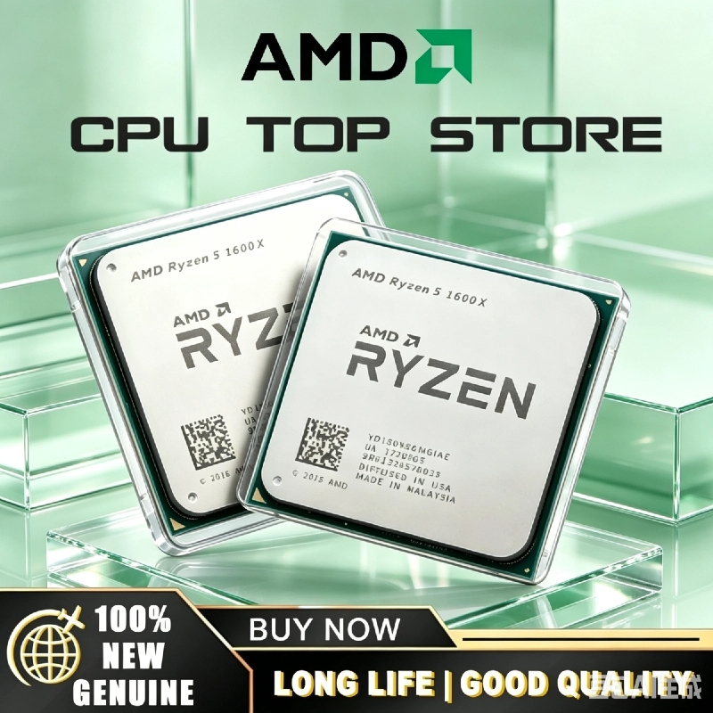 AMD Ryzen 5 1600X ซีพียู AM4 ข - Amd Cpu Ryzen 5 บทวิจารณ์และราคา
