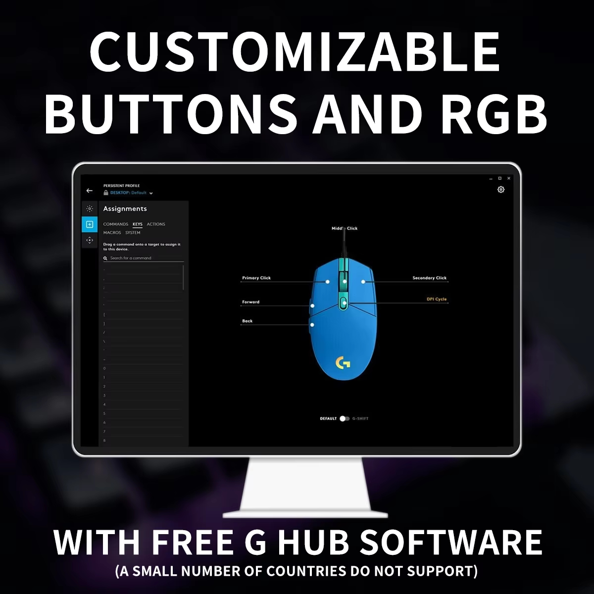 เมาส์เกมมิ่ง Logitech G203 RGB - Logitech Mouse G203 บทวิจารณ์และราคา