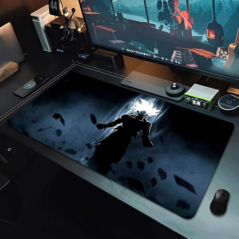 แผ่นรองเมาส์อนิเมะ DBZ สีดำ ลา - Esports Gaming Pc บทวิจารณ์และราคา