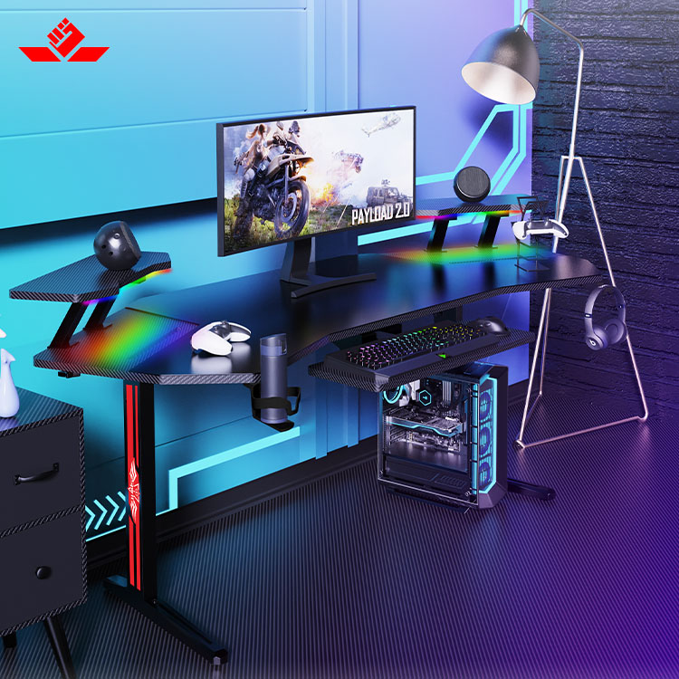 โต๊ะเกมมิ่งคอมพิวเตอร์ขนาดใหญ่ - Esports Gaming Desk บทวิจารณ์และราคา