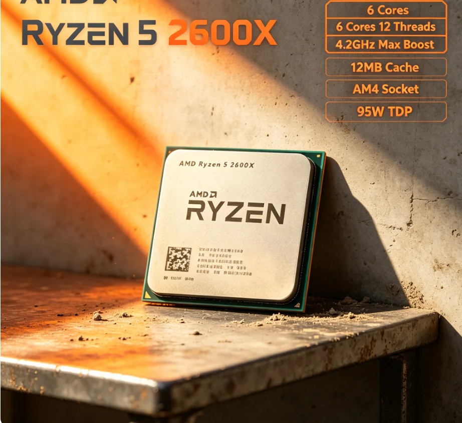 AMD R5 2600X 12nm AM4 โปรเซสเซ - Esports Gaming Pc บทวิจารณ์และราคา
