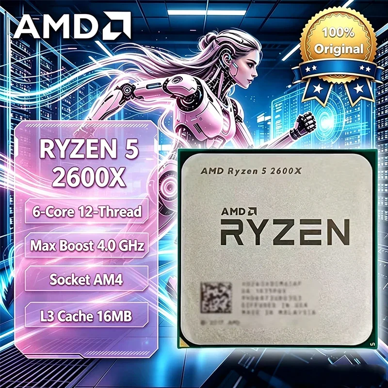 AMD R5 2600X 12nm AM4 โปรเซสเซ - Esports Gaming Pc บทวิจารณ์และราคา
