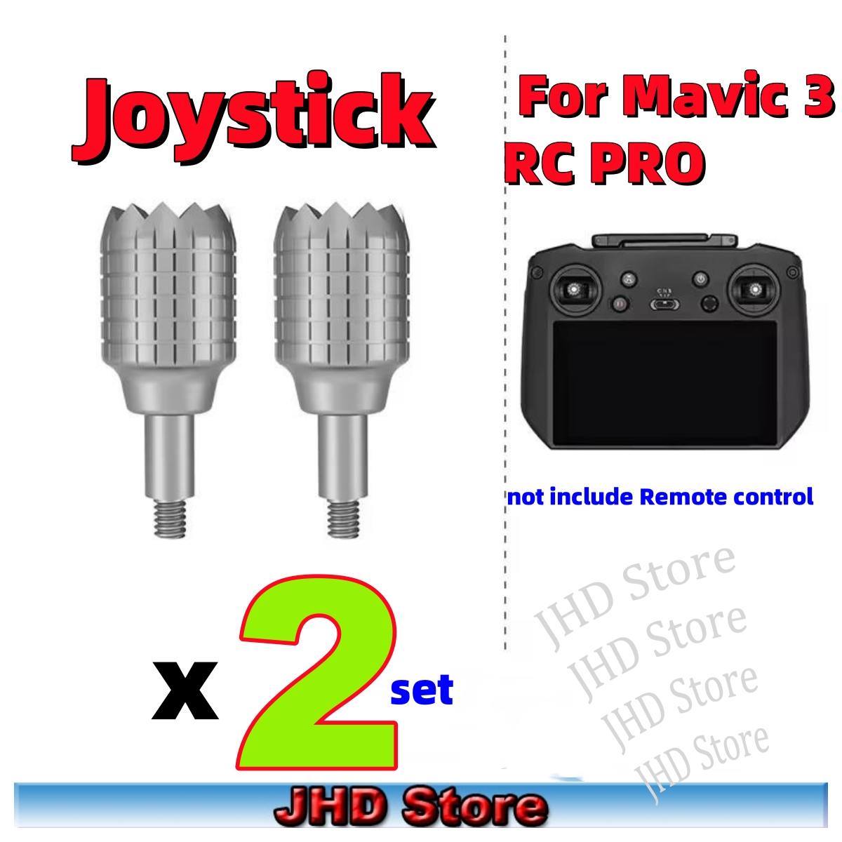 จอยสติ๊กสําหรับ JHDDJI Mavic 3 - Controller Analog Stick บทวิจารณ์และราคา