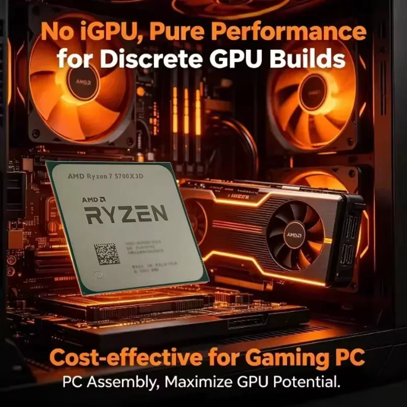 AMD Ryzen 7 5700X3D R7 5700X3D - Esports Gaming Pc บทวิจารณ์และราคา