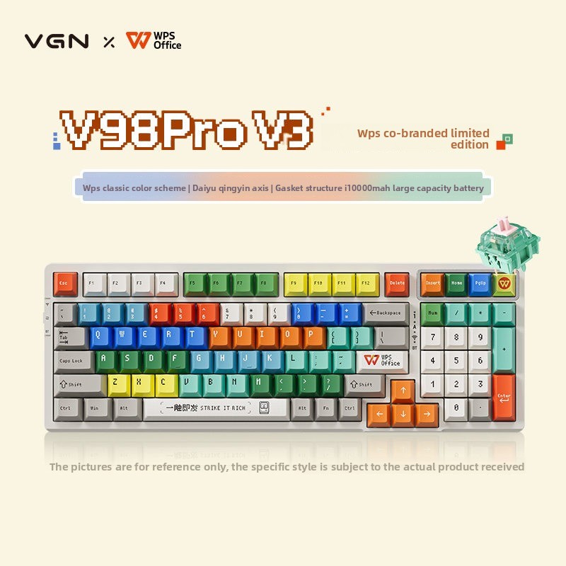 คีย์บอร์ดเกมมิ่งแบบกลไก VGN V9 - Esports Gaming Brands บทวิจารณ์และราคา