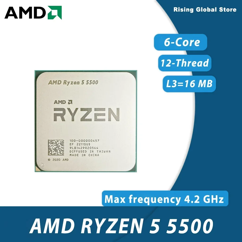 AMD Ryzen 5 5500 Studio Multi  - Amd Cpu Ryzen 5 บทวิจารณ์และราคา