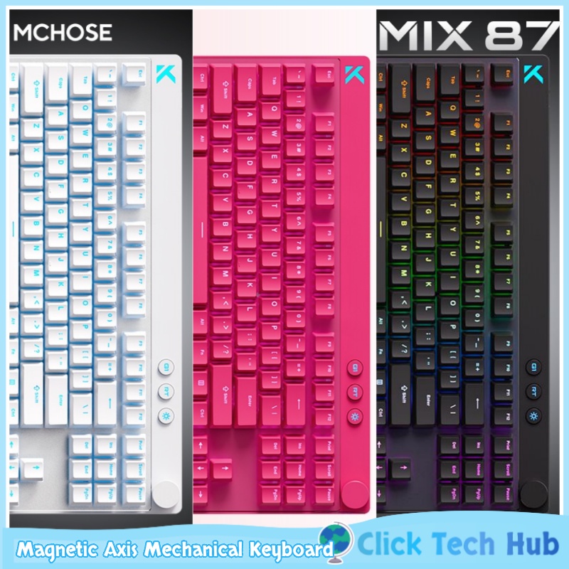 Mchose Mix 87 Magnetic Axis Es - Esports Gaming Events บทวิจารณ์และราคา