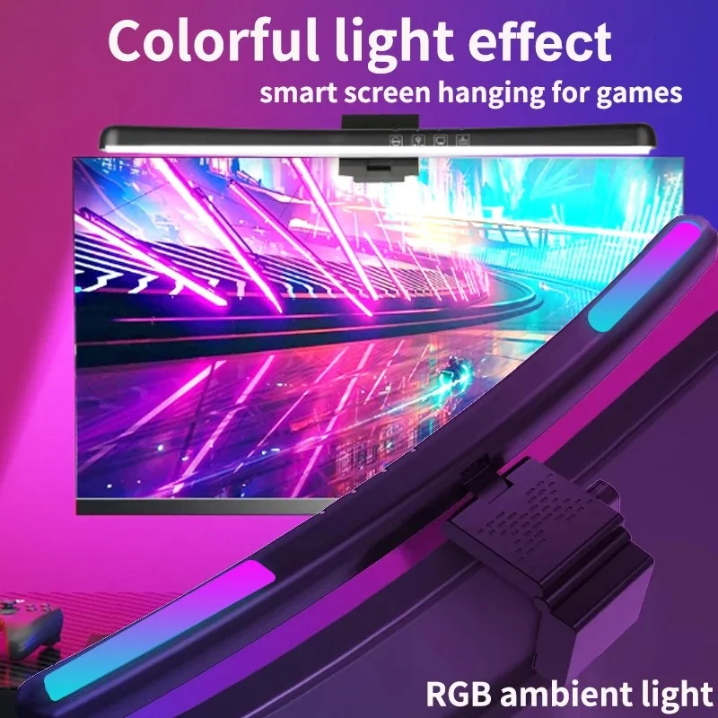 ไฟบาร์สำหรับจอคอมพิวเตอร์ RGB  - Esports Gaming Desk บทวิจารณ์และราคา